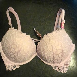 PINK Lavender Date Super Push Up Bra 32C